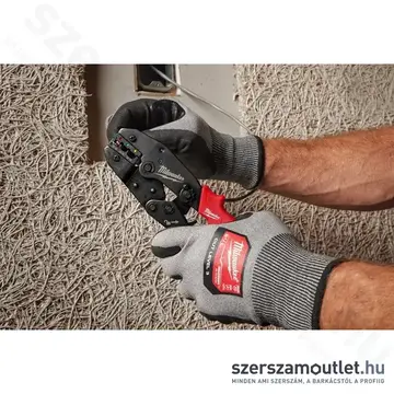 MILWAUKEE Krimpelő fogó 0,3-6mm2