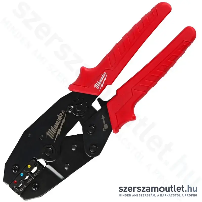 MILWAUKEE Krimpelő fogó 0,3-6mm2