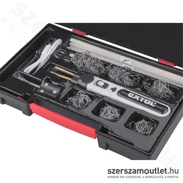 EXTOL Akkus műanyag hegesztő és kapcsozógép (2,0Ah/4V)