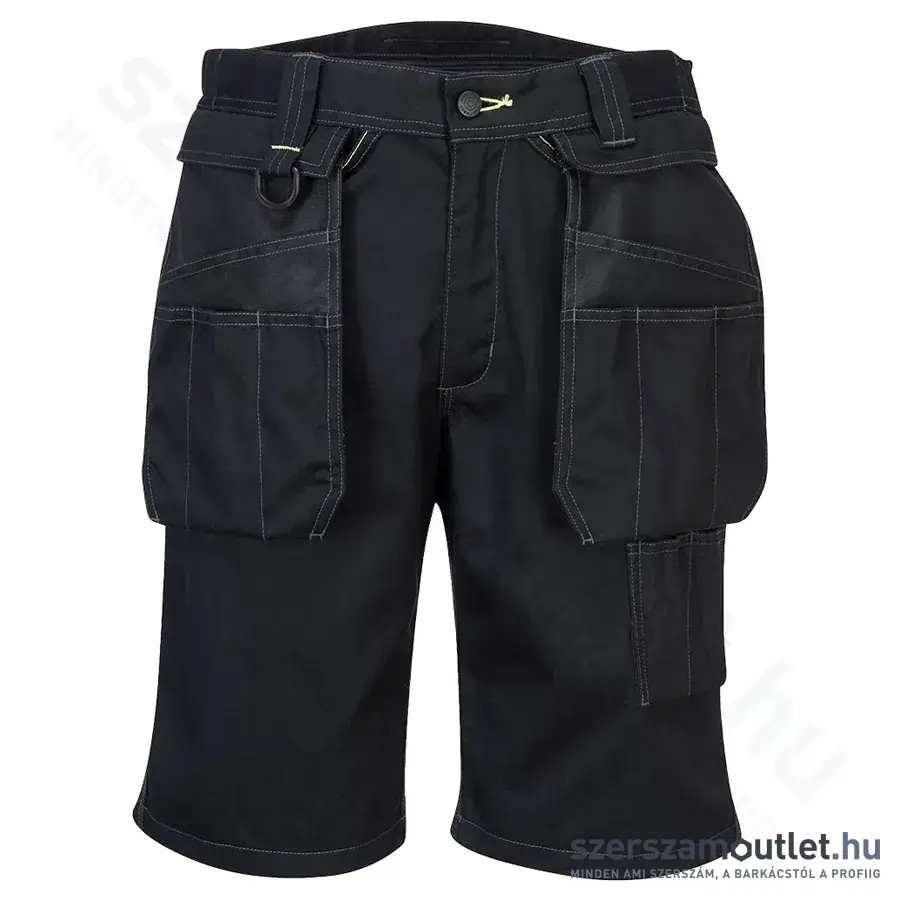 PORTWEST PW345 PW3 Holster Work Rövidnadrág 42-es (Fekete)