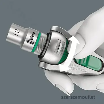 WERA 8000 A SB Zyklop Speed Csuklós racsnis hajtókar 1/4