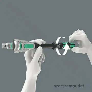 WERA 8000 A SB Zyklop Speed Csuklós racsnis hajtókar 1/4