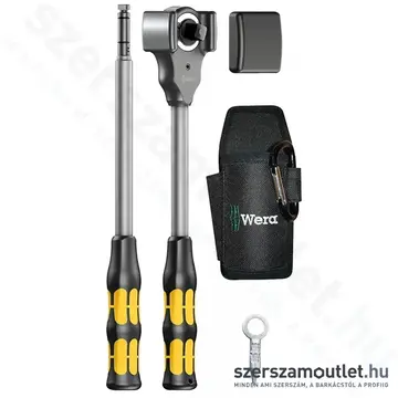 WERA 8002 C KOLOSS Racsnis hajtókar készlet kalapács funkcióval, 1/2"x341mm, 5 részes