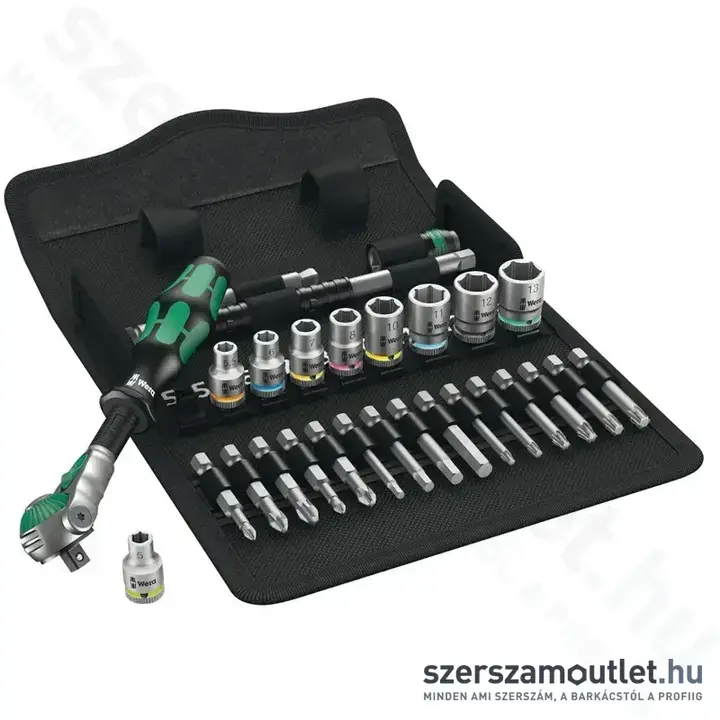 WERA 8100 SA 6 Zyklop Speed Racsnis hajtókar 1/4