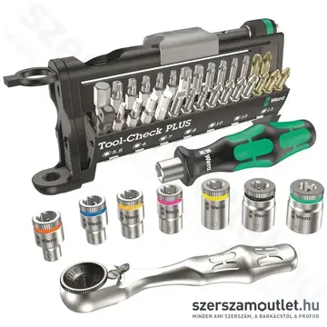 WERA Tool-Check PLUS Racsnis hajtókar 1/4