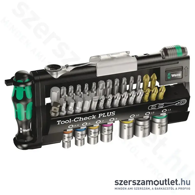 WERA Tool-Check PLUS Racsnis hajtókar 1/4