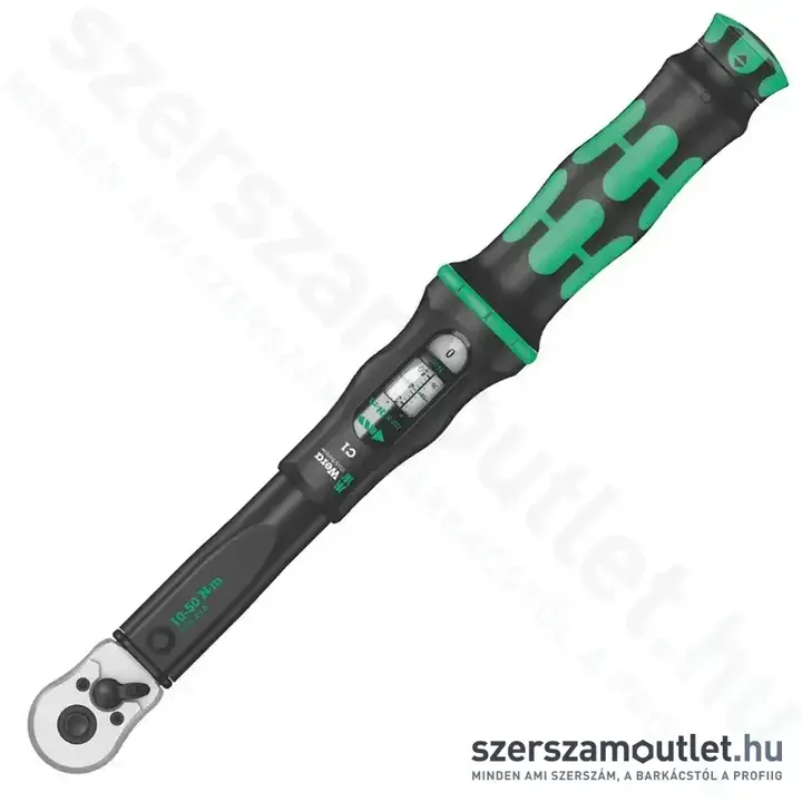 WERA Click-Torque C 1 Nyomatékkulcs 1/2"x360mm, 10-50Nm