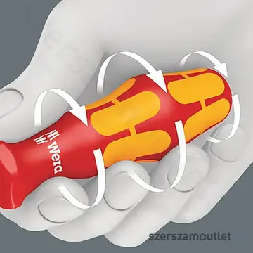 WERA 162 IS PH VDE Szigetelt csavarhúzó vékony szárral PH2x100mm