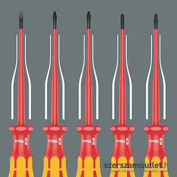 WERA 162 IS PH VDE Szigetelt csavarhúzó vékony szárral PH2x100mm