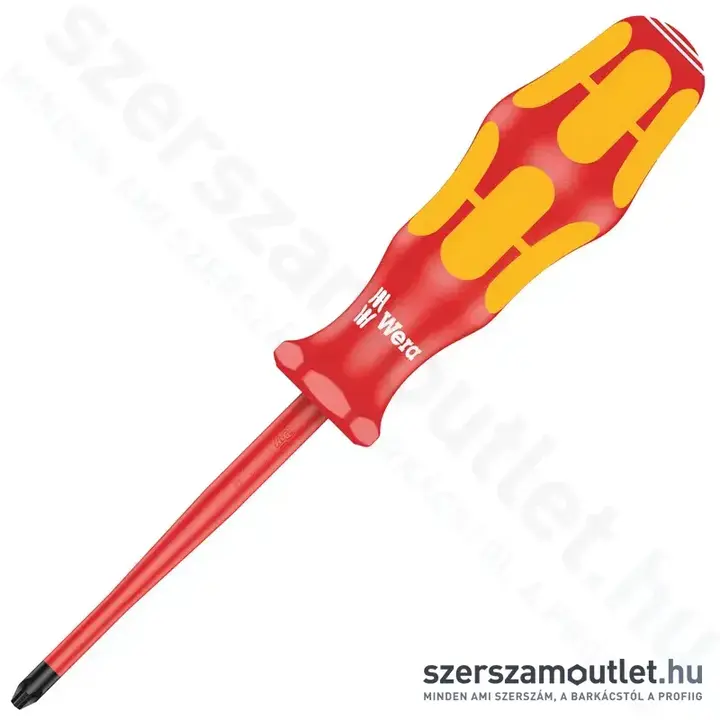 WERA 162 IS PH VDE Szigetelt csavarhúzó vékony szárral PH2x100mm