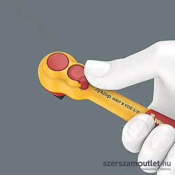 WERA 8100 SB VDE Zyklop Szigetelt dugókulcs készlet 17 részes, 3/8