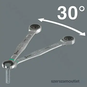 WERA 6000 JOKER Racsnis csillag-villáskulcs készlet 11 részes (8-19mm)