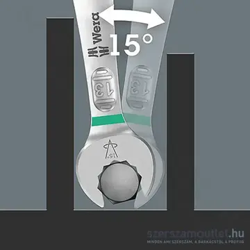 WERA 6003 JOKER Csillag-villáskulcs készlet 11 részes (8-19mm)