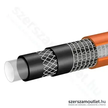 NEO TOOLS PROFESSIONAL Locsolótömlő 1/2", 6 rétegű, 20m (Narancs)