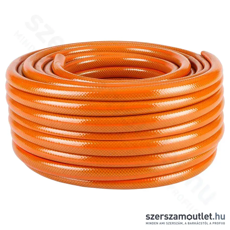 NEO TOOLS ECONOMIC Locsolótömlő 1/2", 4 rétegű, 30m (Narancs)