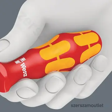 WERA Big Pack 100 VDE Szigetelt csavarhúzó készlet fázisceruzával 14 részes