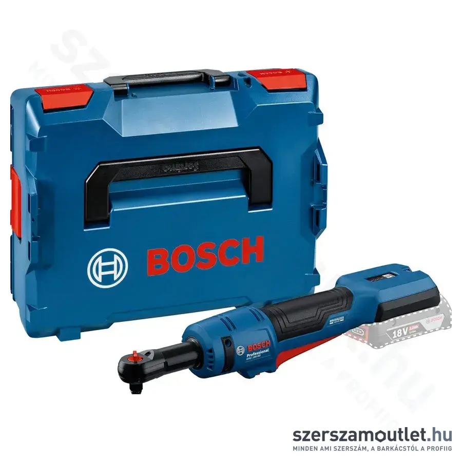 BOSCH GRC 18V-60 Professional Akkus szénkefementes racsnis csavarkulcs 60Nm, 18V (Akku/töltő nélkül)