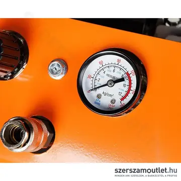 NEO TOOLS Kompresszor, 40l, álló, 8bar, 169l/perc, 2 nyomásmérő, olajkenésű, IPX0, 1500W/230V