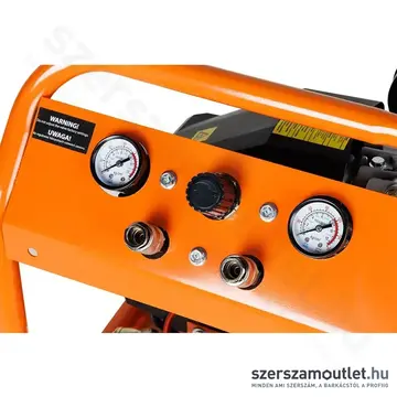 NEO TOOLS Kompresszor, 40l, álló, 8bar, 169l/perc, 2 nyomásmérő, olajkenésű, IPX0, 1500W/230V