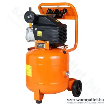 NEO TOOLS Kompresszor, 40l, álló, 8bar, 169l/perc, 2 nyomásmérő, olajkenésű, IPX0, 1500W/230V