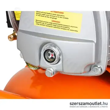 NEO TOOLS Kompresszor, 40l, álló, 8bar, 169l/perc, 2 nyomásmérő, olajkenésű, IPX0, 1500W/230V