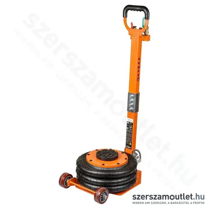 NEO TOOLS Pneumatikus légpárnás emelő, 3t, 12bar, 145-420mm