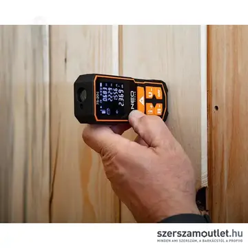 NEO TOOLS Lézeres távolságmérő, 60m, IP54, 635nm, USB-C, IP54