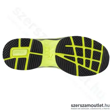 PUMA FUSE MOTION 2.0 GREEN LOW S1P ESD HRO SRC Munkavédelmi cipő 45-ös (Szürke/Neon) (PUM-643880)