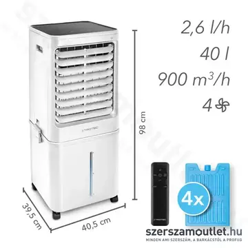 TROTEC PAE 61 AIRCOOLER Léghűtő, légnedvesítő 900m3/h
