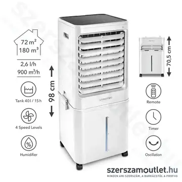 TROTEC PAE 61 AIRCOOLER Léghűtő, légnedvesítő 900m3/h