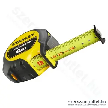 STANLEY CONTROL-LOCK Mérőszalag 25mm, 8m