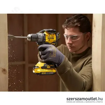 STANLEY SFMCD725D2K-QW Akkus szénkefementes fúró-csavarozó 80Nm, 13mm (2x2,0Ah/18V)