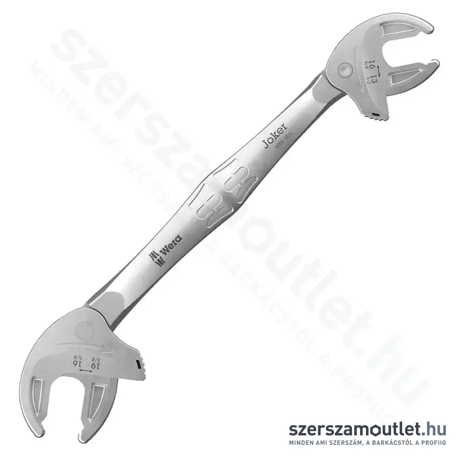 WERA 6006 Joker M/L Villáskulcs, önbeálló, racsnis, kétoldalas, 1/2"-8/16", 13-19mm