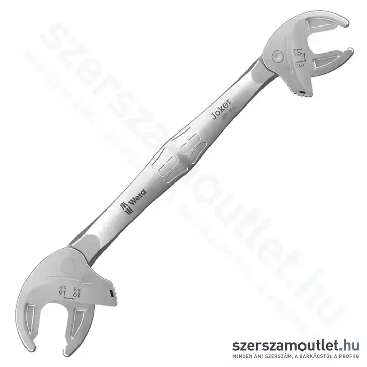 WERA 6006 Joker M/L Villáskulcs, önbeálló, racsnis, kétoldalas, 1/2"-8/16", 13-19mm