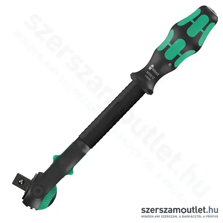 WERA 8000 C Black Edition Zyklop Speed Csuklós racsnis hajtókar 1/2"x277mm