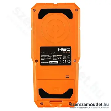 NEO TOOLS Faldetektor, fém, fa, feszültség, 3az1-ben