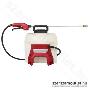 MILWAUKEE M18 BBPFP2-CST Akkus vegyszer permetező tartály 15 liter (18V) (Akku és töltő nélkül!)