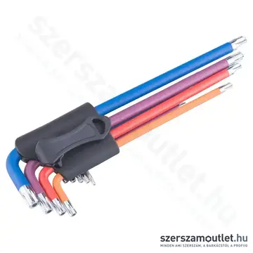 EXTOL Torx kulcs készlet, T10-T50, 9 részes