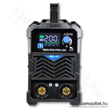 PANELECTRODE ER 23 MMA 200 PRO LED Inverteres hegesztőgép IP21S, 230V