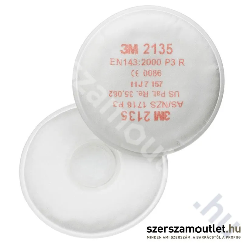 3M 2135 P3SL részecskeszűrős szűrőbetét (1 pár)