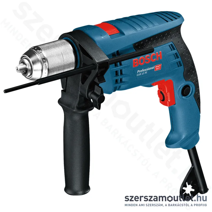 BOSCH GSB 16 RE Ütvefúró kofferben 600W (060114E500)