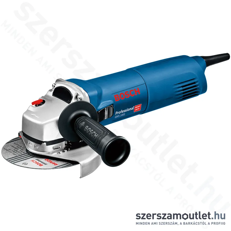 BOSCH GWS 1000 Sarokcsiszoló (1000W/125mm) (0601828800)