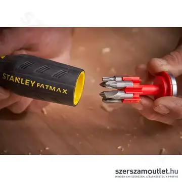 STANLEY FatMax Racsnis csavarhúzó 12 bittel (FMHT0-62690)