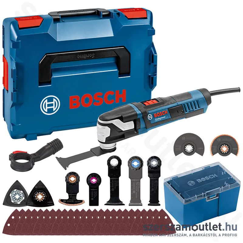 BOSCH GOP 40-30 Multigép L-Boxxban tartozékokkal (400W) (0601231001)