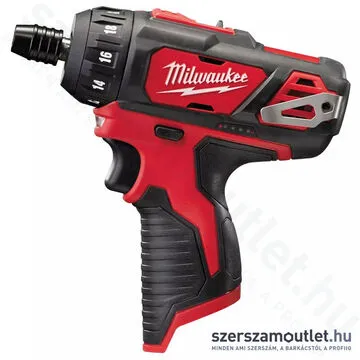MILWAUKEE M12 BD-0 Akkus fúró-csavarbehajtó (12V) (Akku és töltő nélkül!)