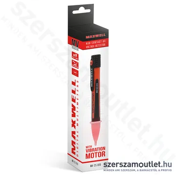 MAXWELL érintés nélküli feszültség detektor lámpa 200V-1000V (vibrál és világít) (25810)