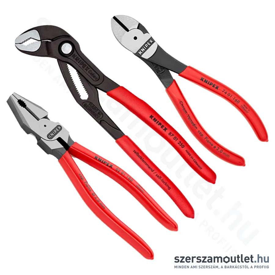 KNIPEX Fogó készlet 3db-os (00 20 10)