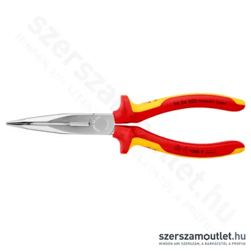 KNIPEX SZIGETELT Telefon (rádió) fogó hajlított 200mm (26 26 200)