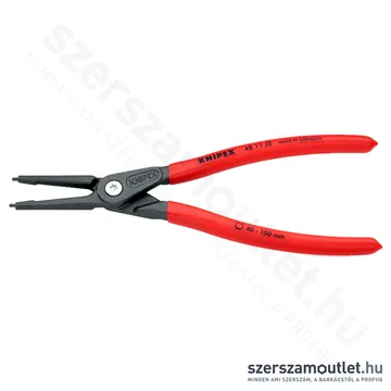 KNIPEX Seeger (zéger) fogó egyenes belső 225mm (48 11 J3)