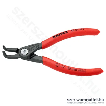 KNIPEX Seeger (zéger) fogó hajlított belső 130mm (48 21 J11)